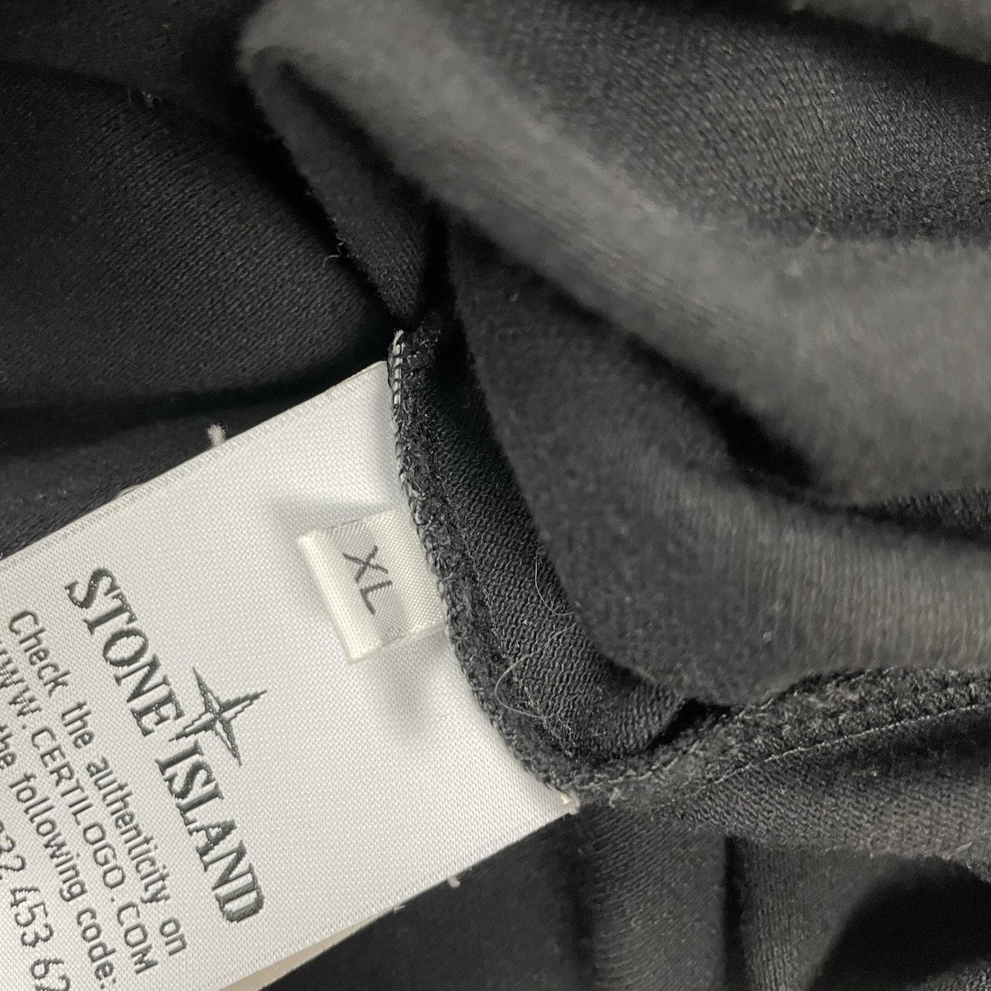 Stone Island Polo Shirt, Size XL | Stone island, Black