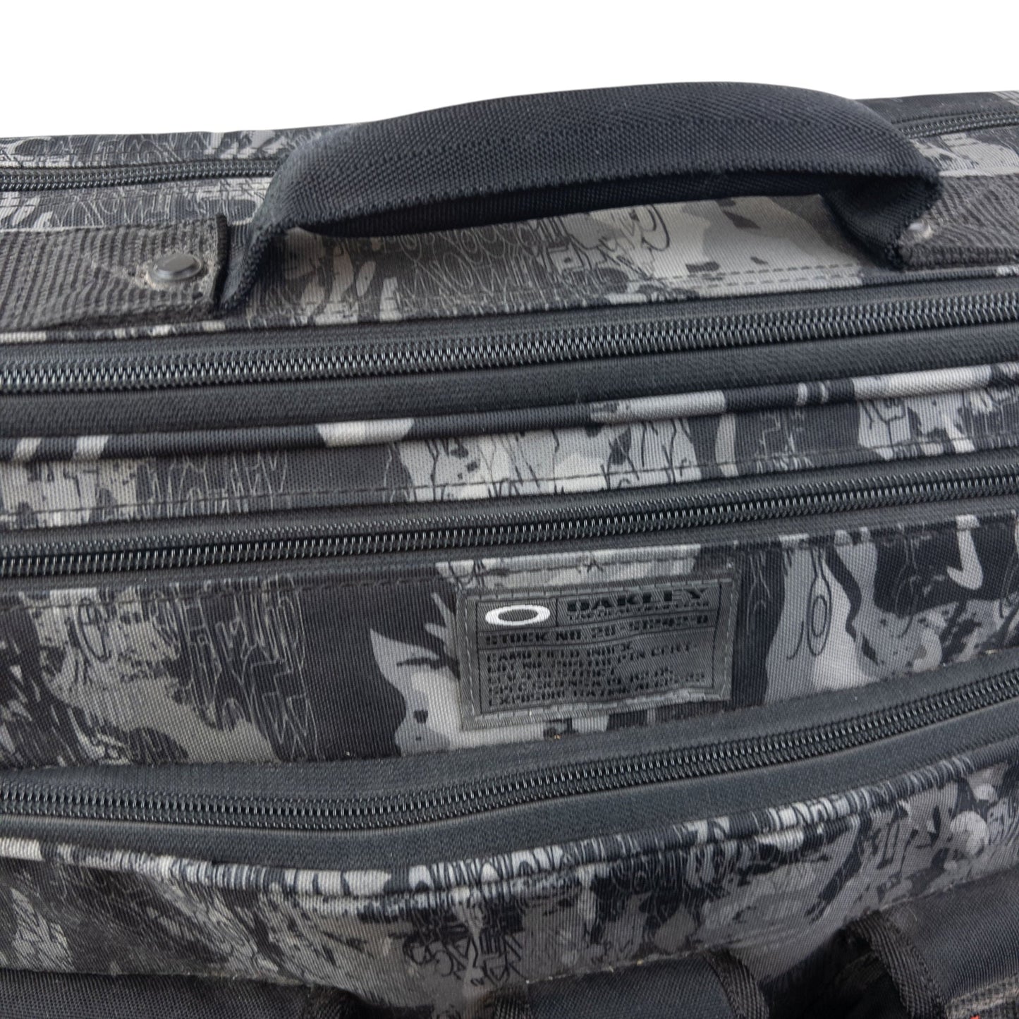 Vintage 2000s Oakley Cargo Utility Crossbody Briefcase Bag | O/S, Black