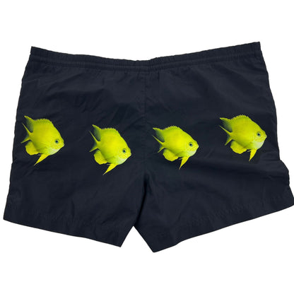 Vintage Ralph Lauren Polo Sport Fish Swim Shorts Size M