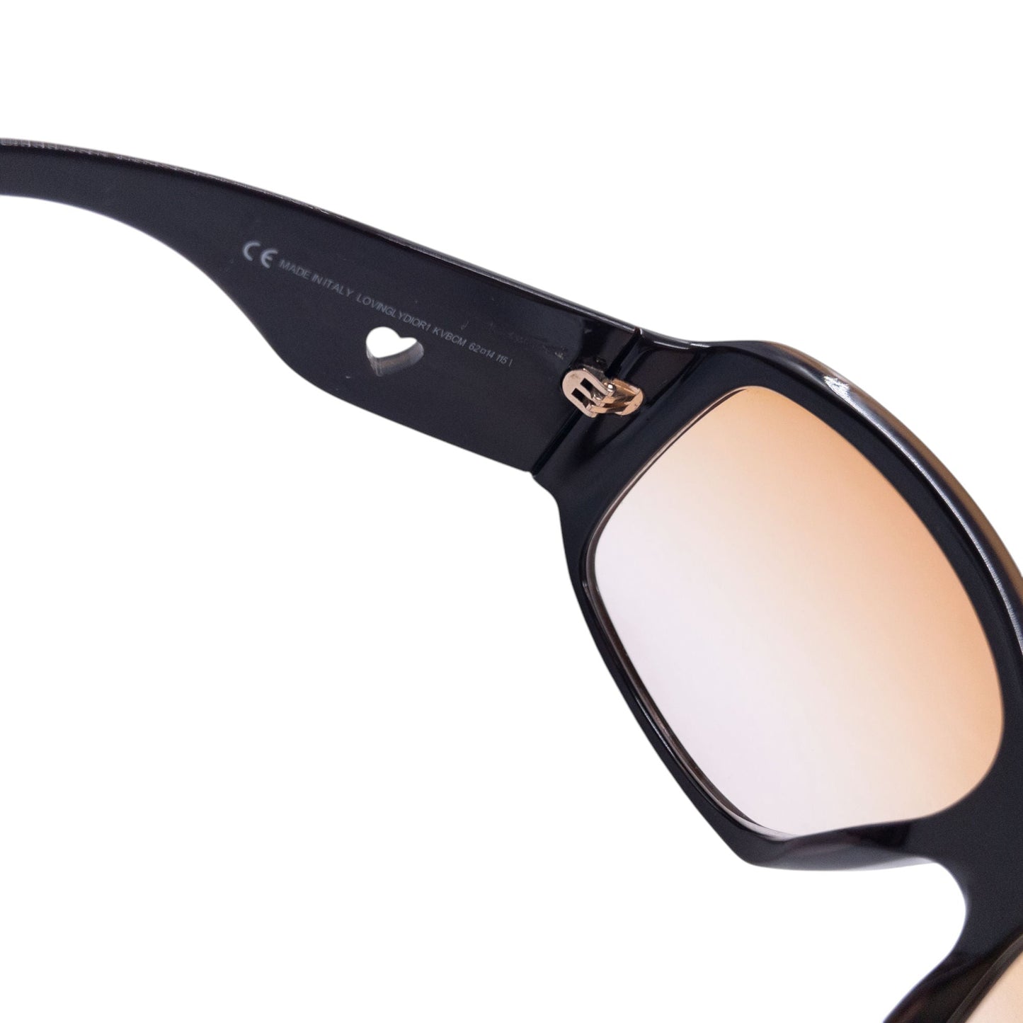 Vintage Dior Heart Sunglasses