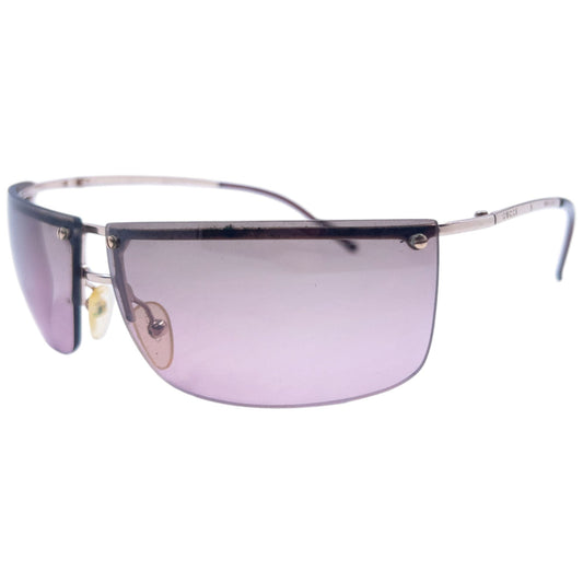 Vintage 2000s Gucci Rimless Sunglasses | O/S, Purple Gradient