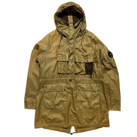 CP Company Clarkes Parka Jacket | XL, Tan