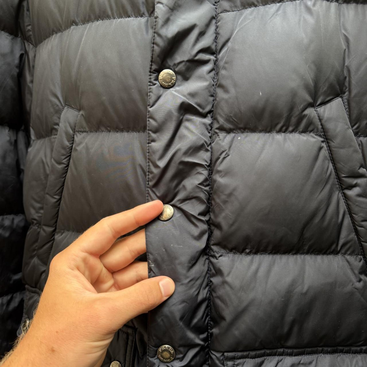 Prada Milano Puffer Jacket (M) | Medium, Multicoloured
