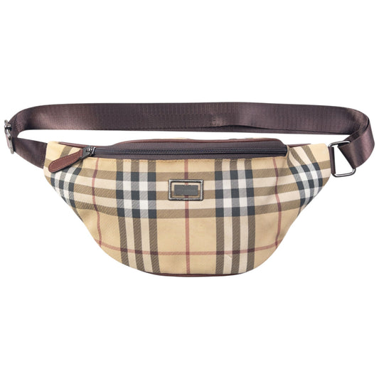 Vintage Burberry Nova Check Crossbody Bag