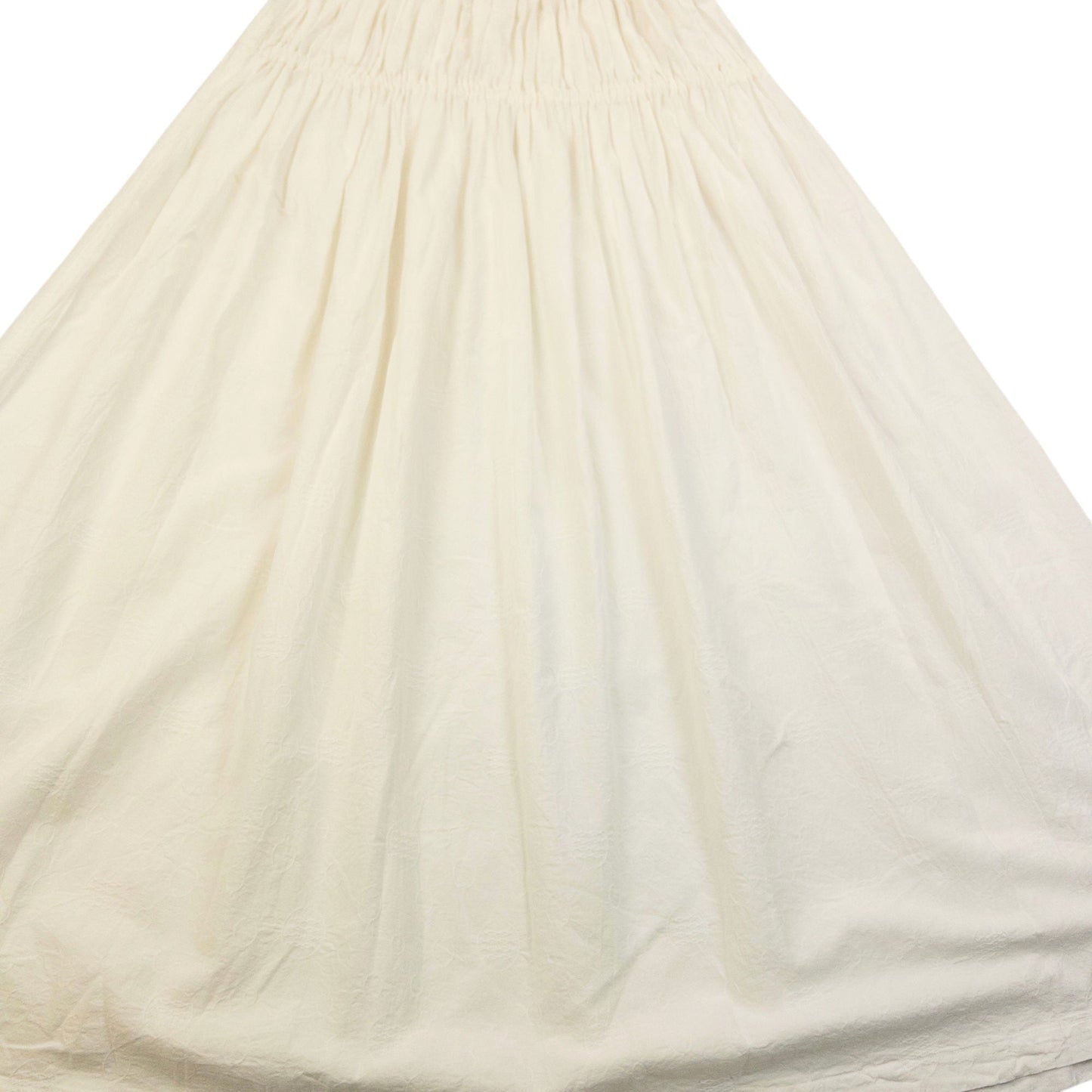 Vintage 90s Plantation By Issey Miyake Skirt Womens One Size | O/S, White