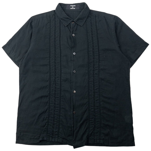Vintage 2000s Cabane De Zucca By Issey Miyake Button Up Shirt Size S | Small, Black