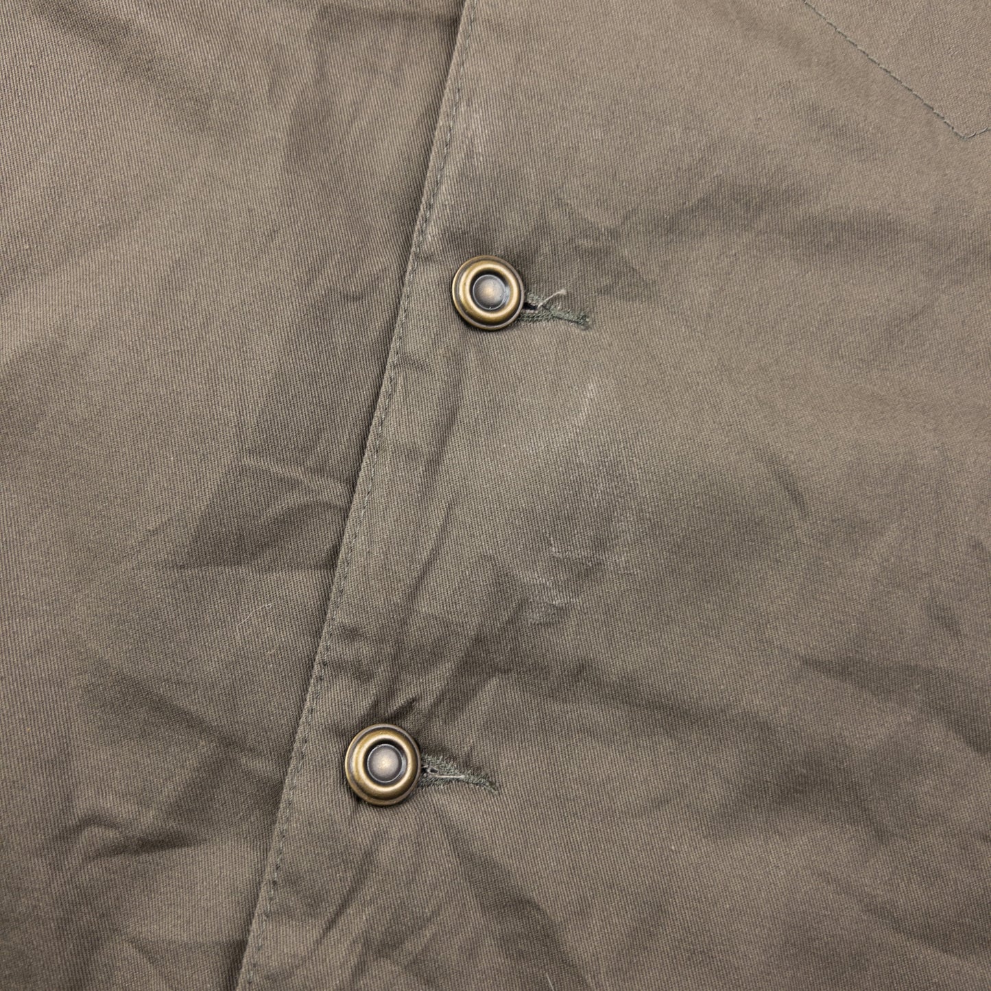 Vintage 2000s PPFM Padded Button Up Jacket Size M | Large, Brown