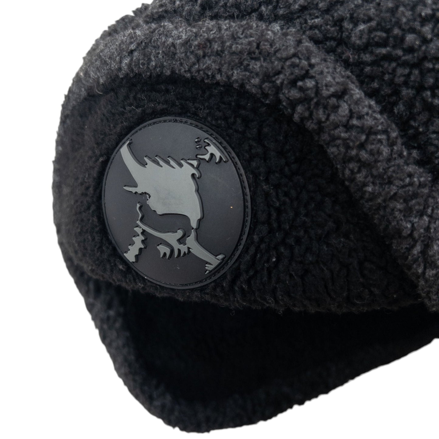 Vintage 90s Oakley Skull Moscow Fleece Trapper Hat