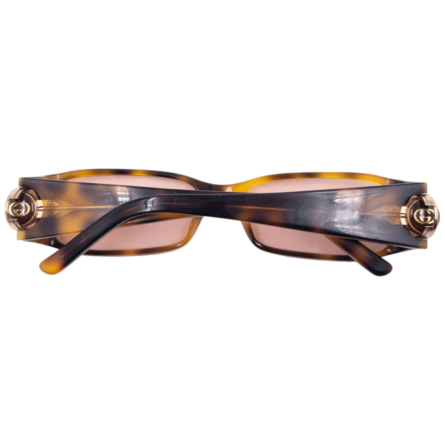 Vintage 2000s Gucci By Tom Ford Tortoise Shell Sunglasses | O/S, Multicoloured
