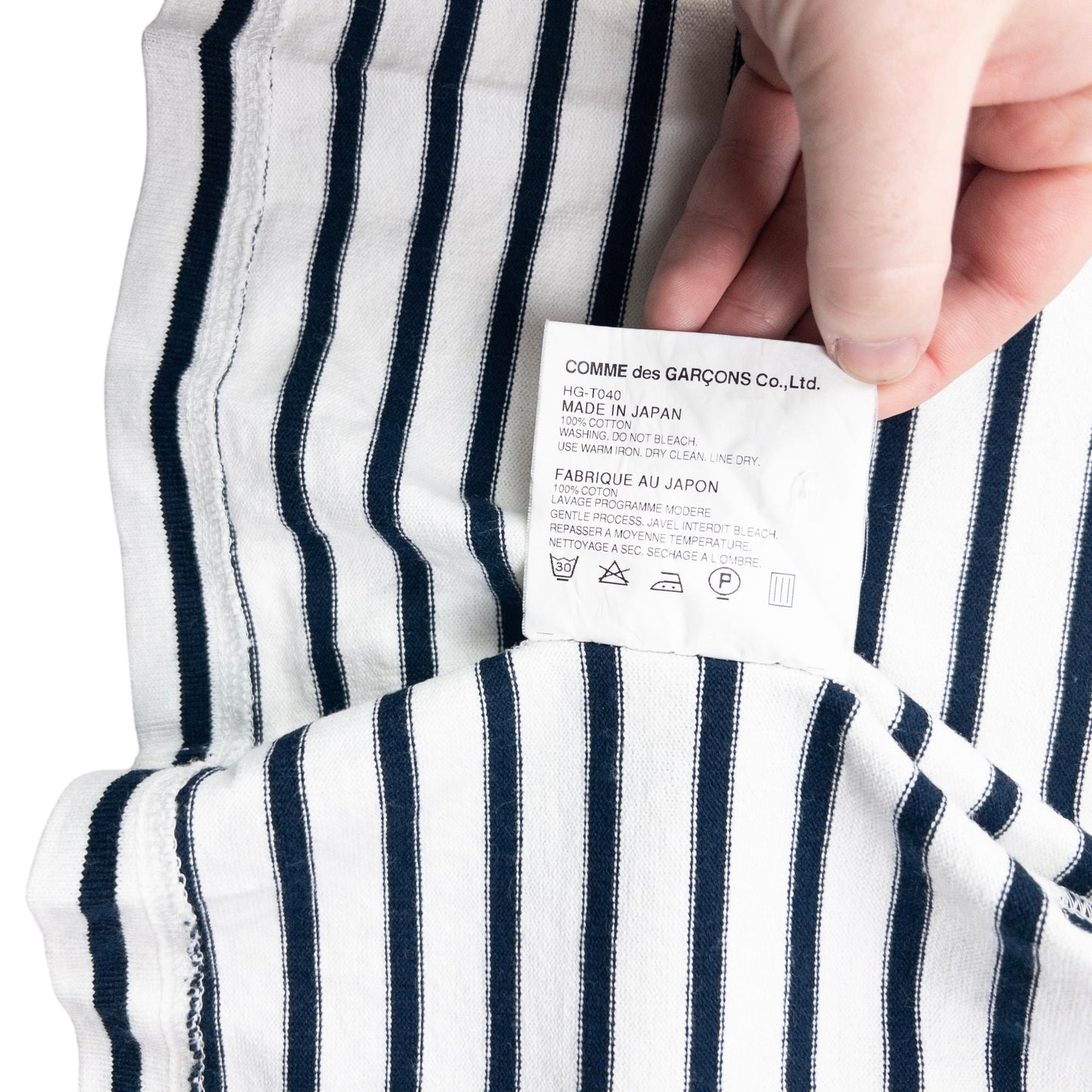 Vintage Comme Des Garçons HOMME Striped Cardigan Size S