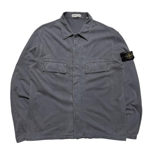 Stone Island S/S 1998 Cotton Shirt | Medium, Grey