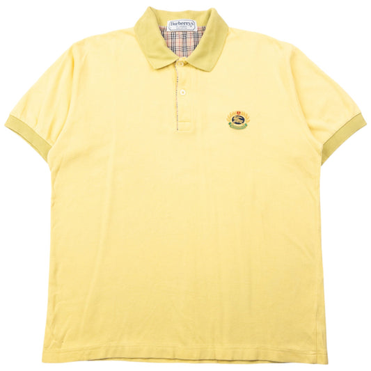 Vintage 90s Burberry Polo Shirt Size S