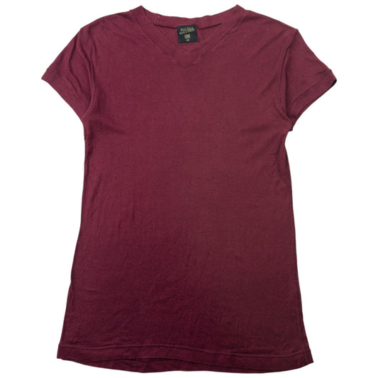 Vintage 90s Jean Paul Gaultier Homme T Shirt Womens Size M | Medium, Burgundy