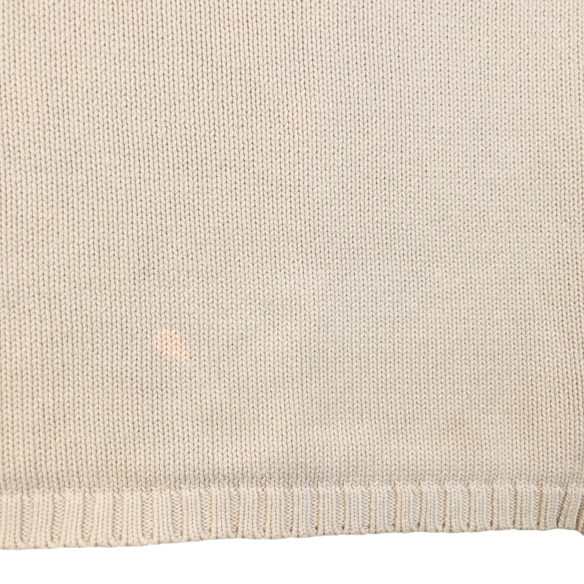 Vintage 2000s YSL Yves Saint Laurent Knit Jumper Size M | Medium, Beige