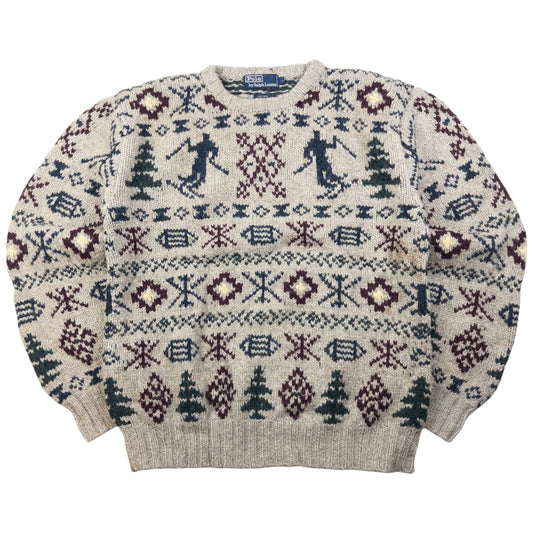 Vintage Polo Ralph Lauren Knit Jumper Size L