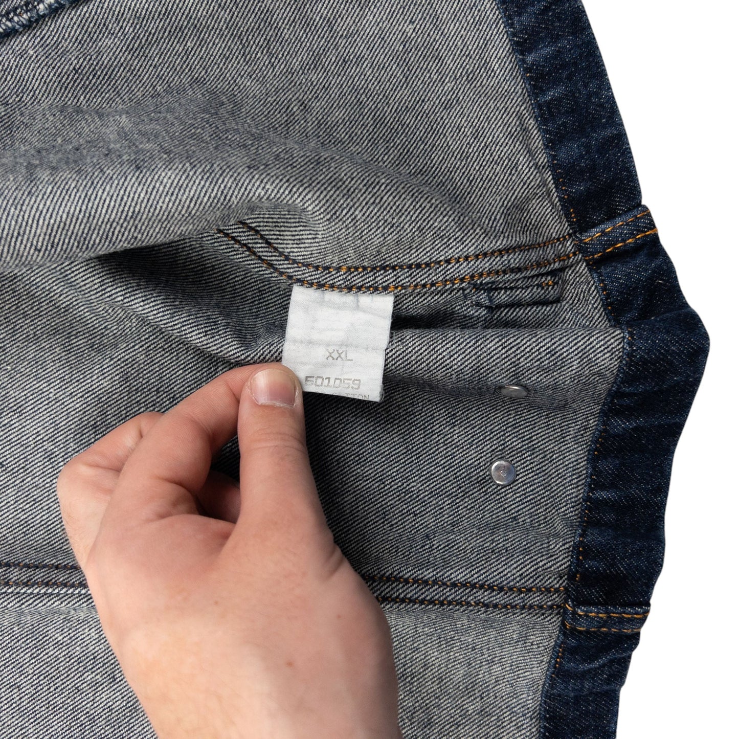 Vintage Marithe + Francois Girbaud Sleeveless Denim Jacket Size XXL