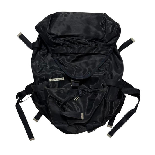 Stone Island S/S 2000 Nylon Backpack | O/S, Black