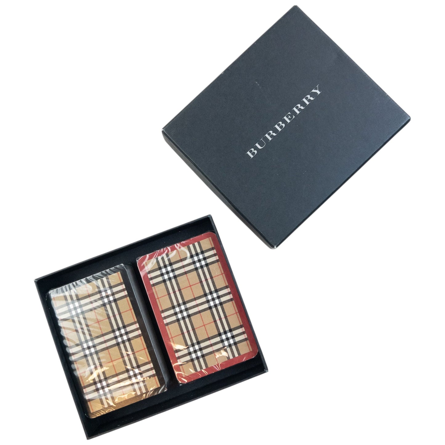 Vintage 2000s Burberry Nova Check Playing Cards Double Pack | O/S, Multi