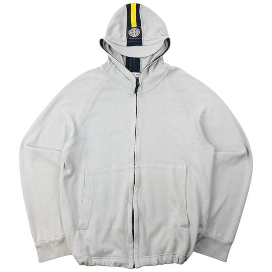 Vintage 2003 Stone Island Zip Up Hoodie Size M