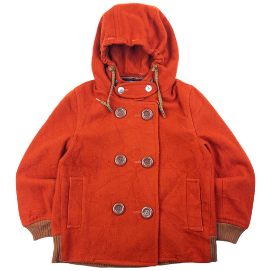 Vintage 2000s Mercibeaucoup By Issey Miyake Wool Jacket Womens Size S | Small, Orange