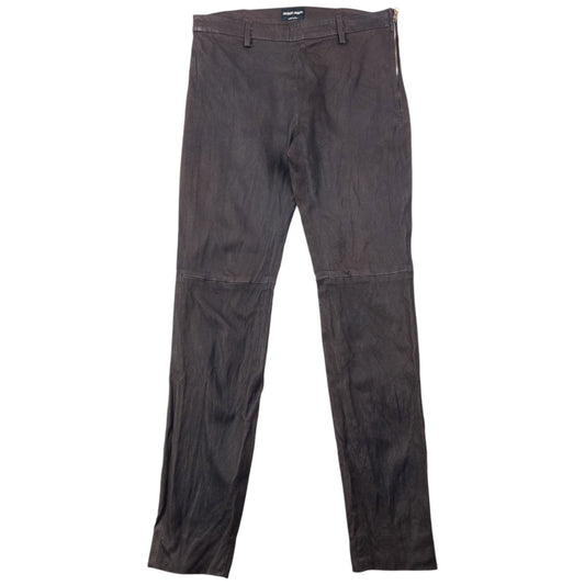 Vintage Giorgio Armani Leather Trousers Size W27