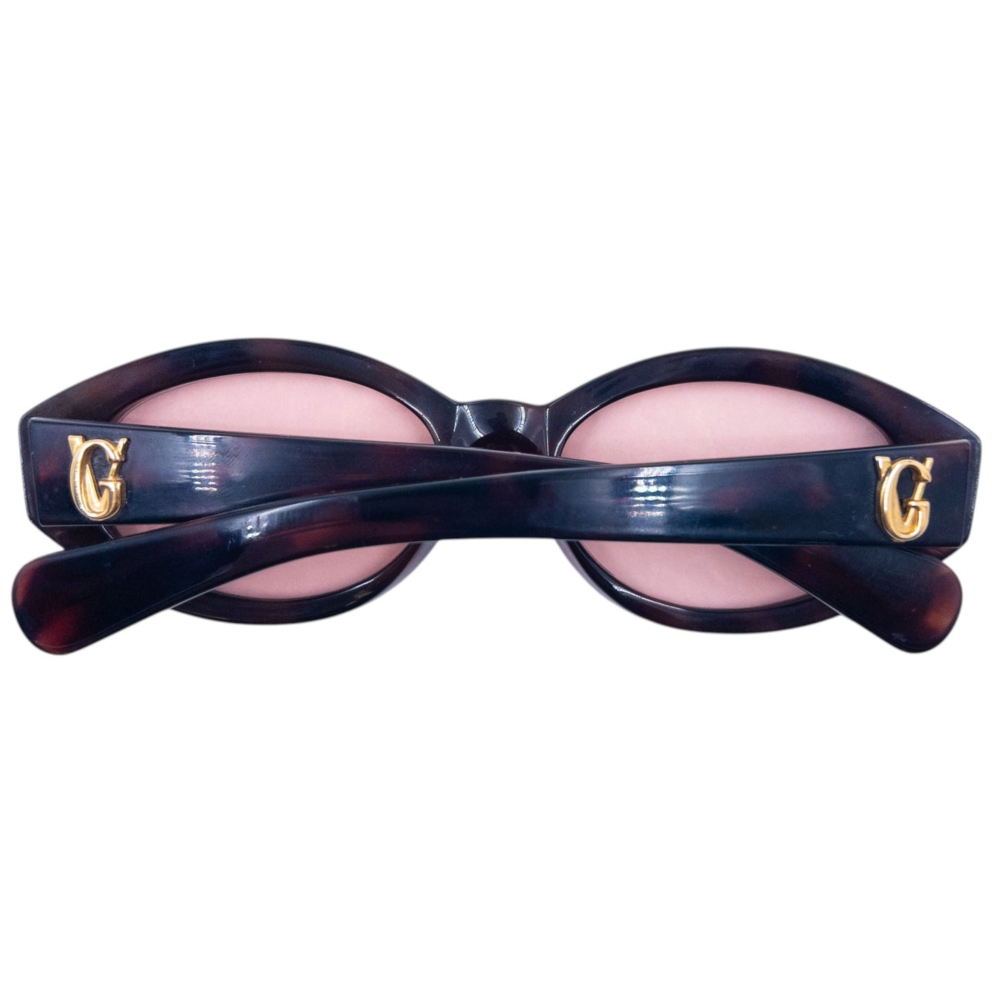 Vintage 2000s Gianni Versace Tortoise Shell Sunglasses | O/S, Brown