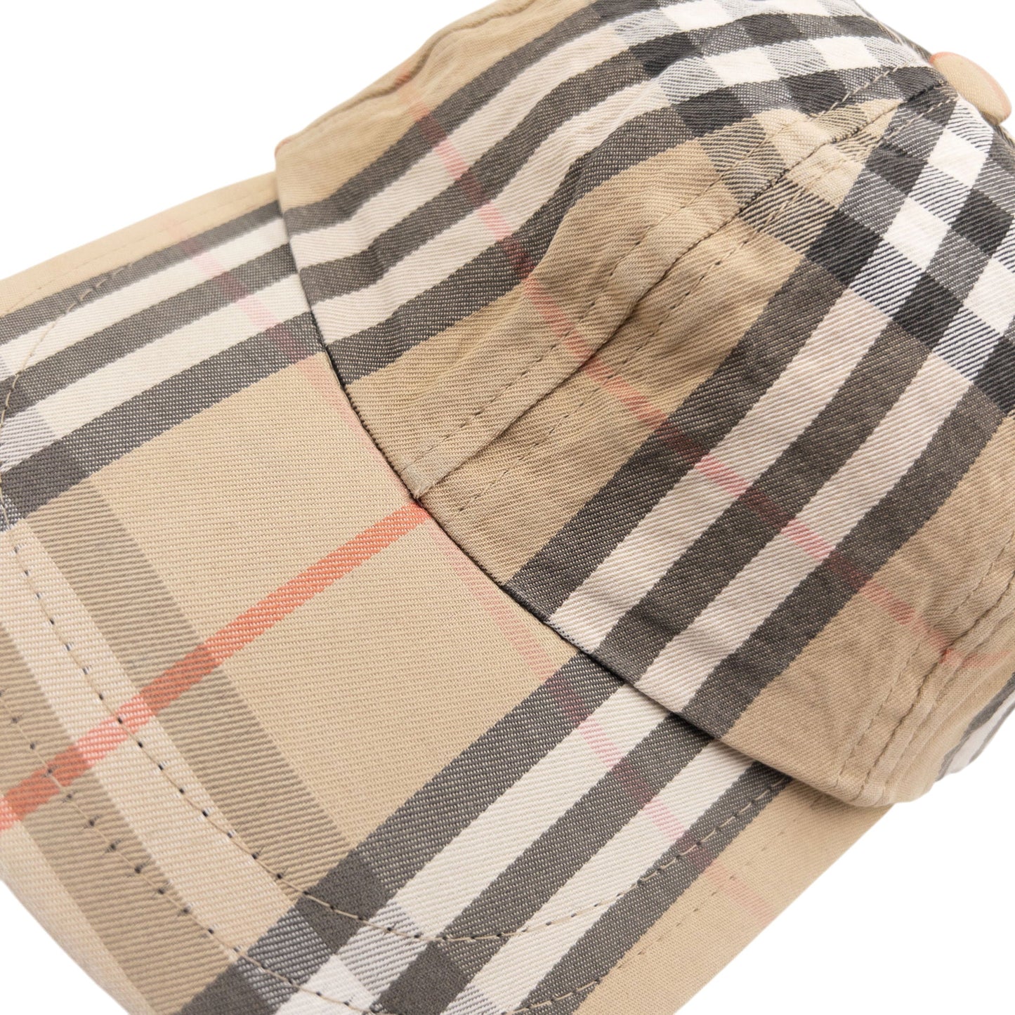Vintage 2000s Burberry Nova Check Hat SIze S | O/S, Beige