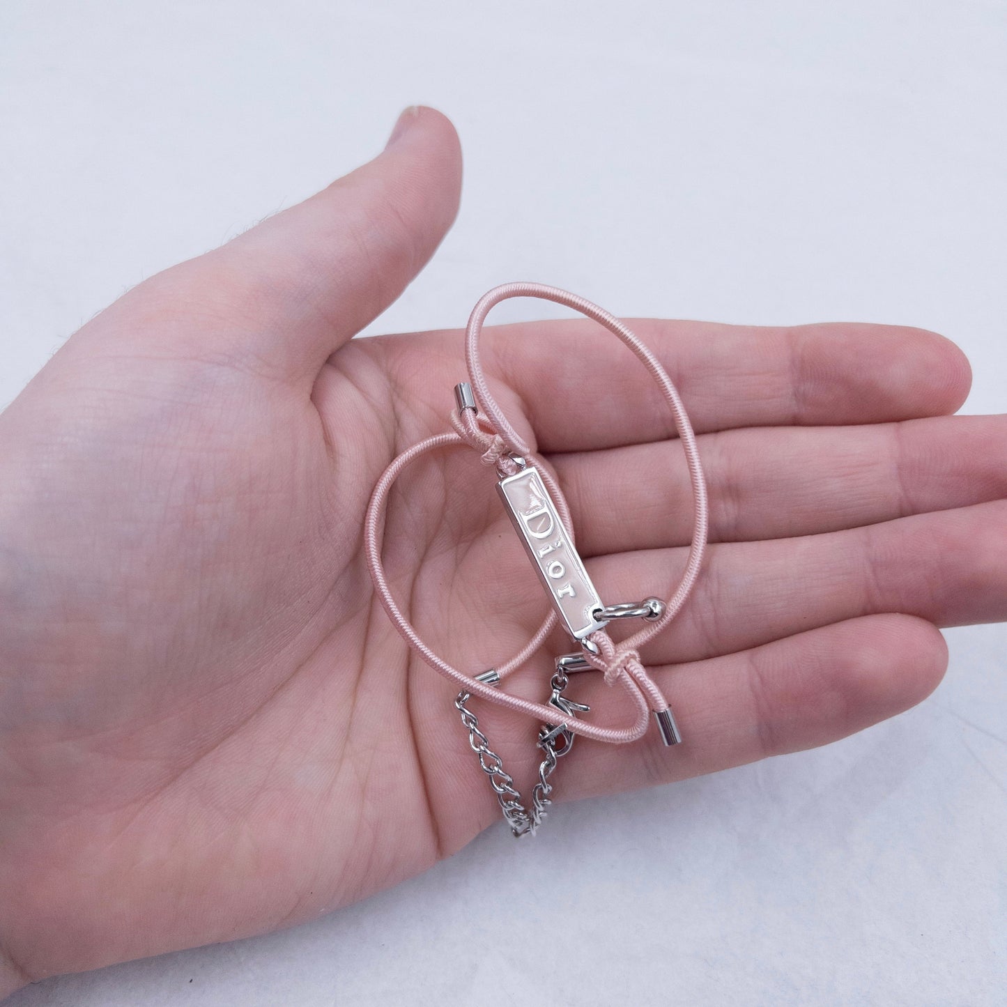 Vintage Dior Elastic Choker Necklace