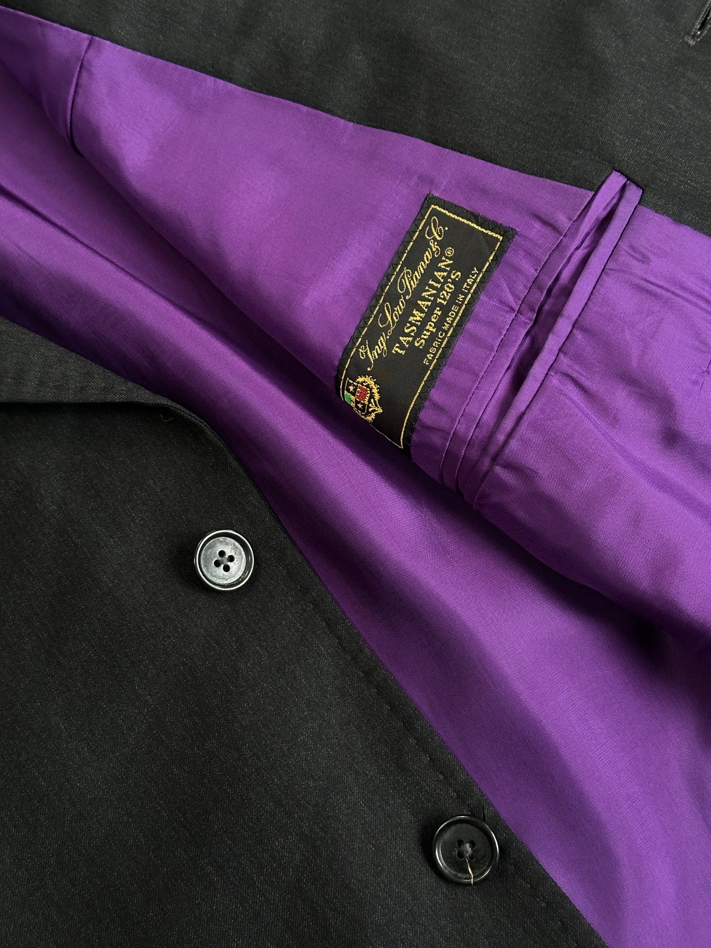 Loro Piana 1990s Pure Wool Single Breasted Jacket - 46R