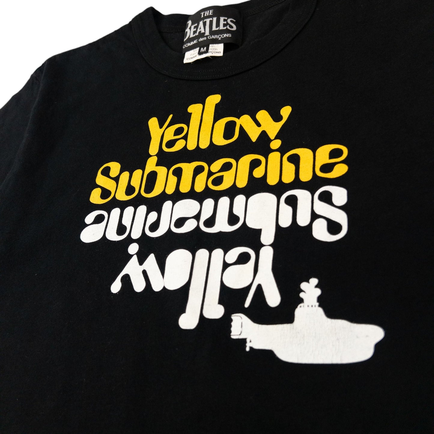 Vintage Comme Des Garçons X The Beatles Yellow Submarine T Shirt Womens Size M