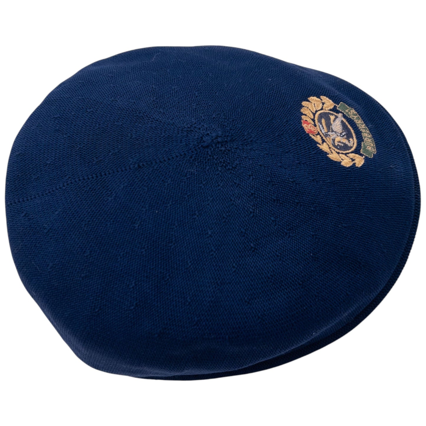 Vintage Burberry Embroidered Flat Cap Hat