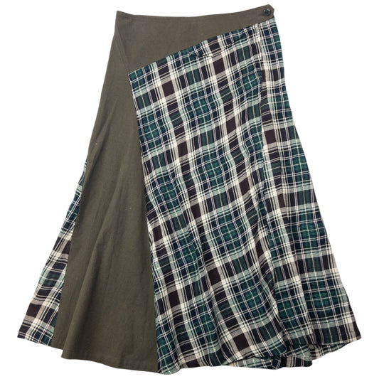 Vintage 90s Yohji Yamamoto Patchwork Skirt Womens Size W30 | W30, Red