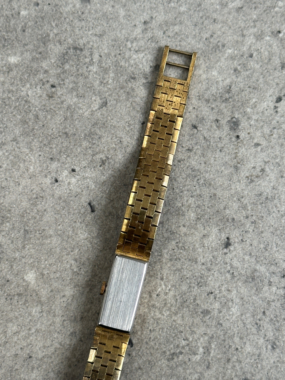 Mann 1970s Swiss 17 Jewel Mechanical Bracelet Watch
