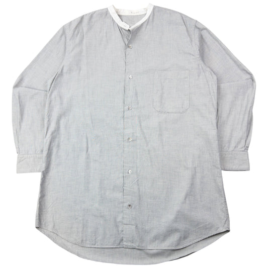 Vintage 90s Y's For Men By Yohji Yamamoto Long Sleeve Button Up Shirt Size L | Large, Grey