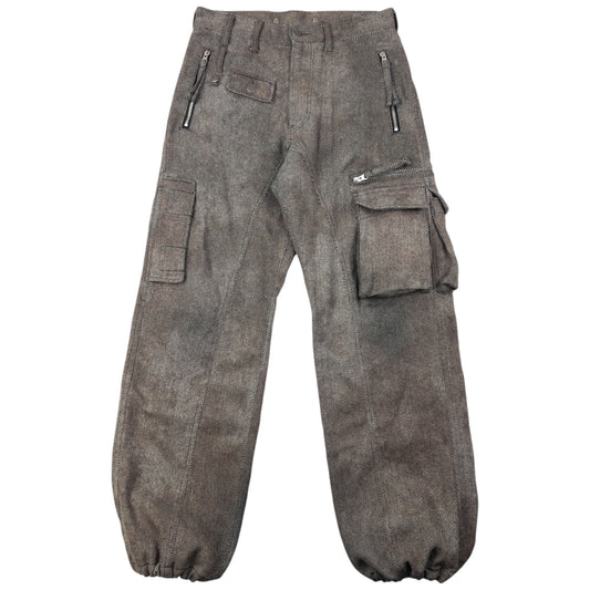 Vintage PPFM Wool Cargo Trousers Size W30