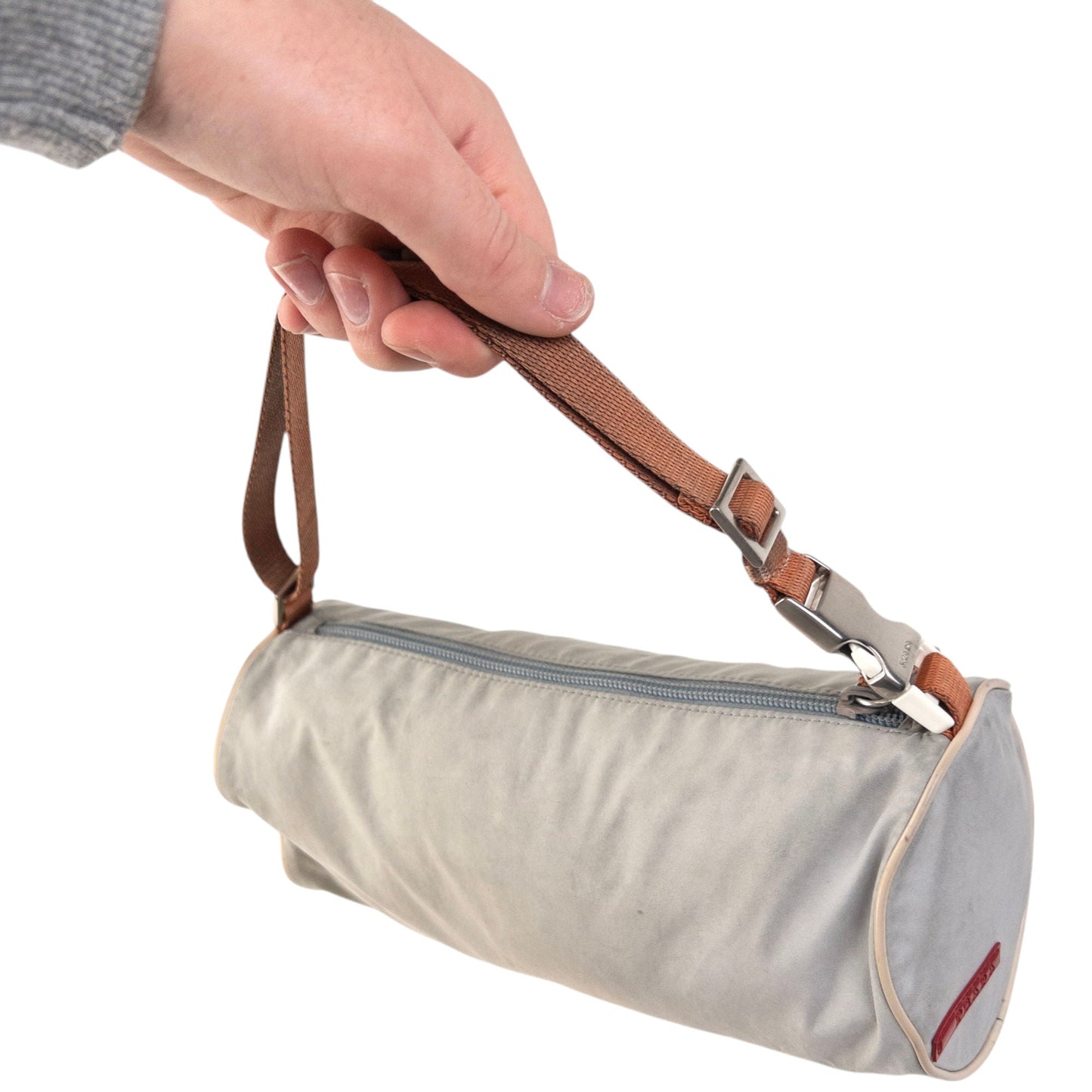 Vintage Prada Sport Mini Barrel Shoulder Bag