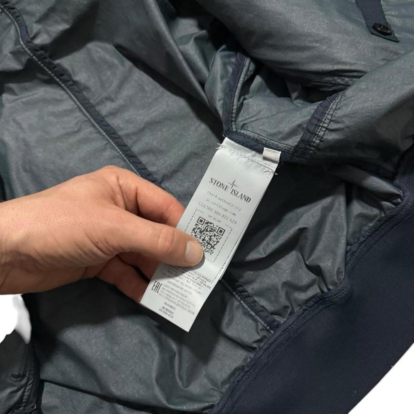 Stone Island Naslan Light Watro Jacket | Medium, Navy