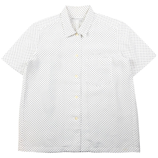 Vintage Issey Miyake Polka Dot Short Sleeve Button Up Shirt Size S