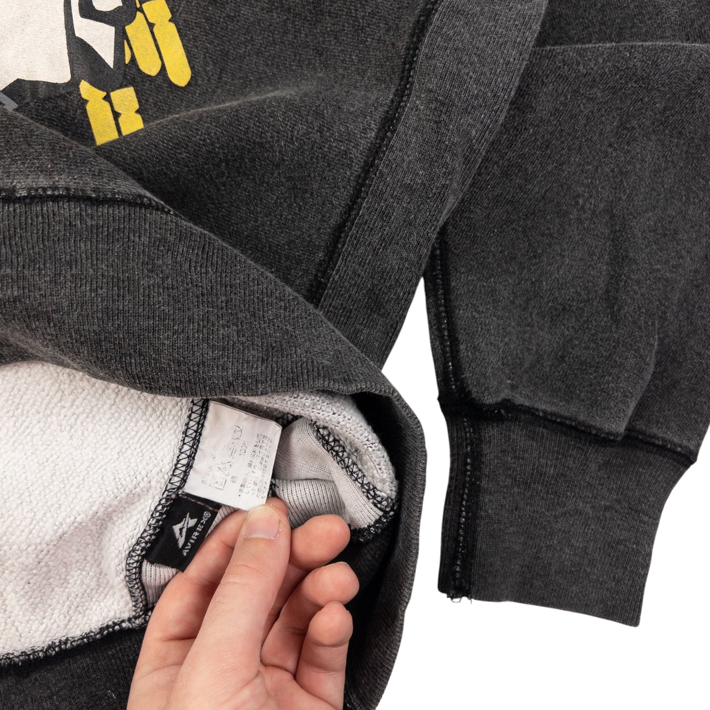 Vintage Avirex Luck Eater Skull Graphic Sweatshirt Size M