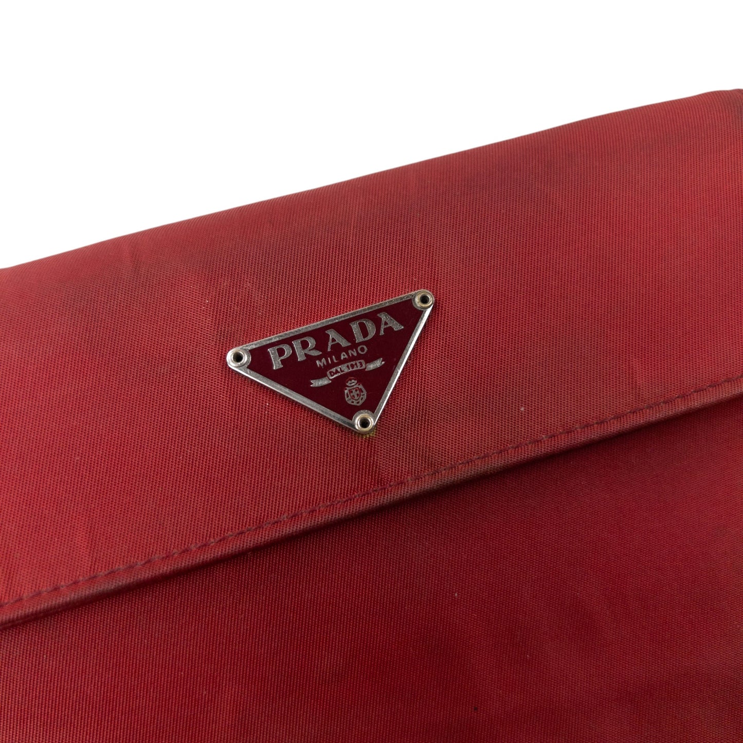 Vintage 2000s Prada Wallet | O/S, Red