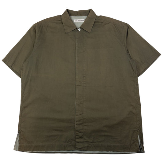 Vintage Issey Miyake MEN Short Sleeve Button Up Shirt Size XL