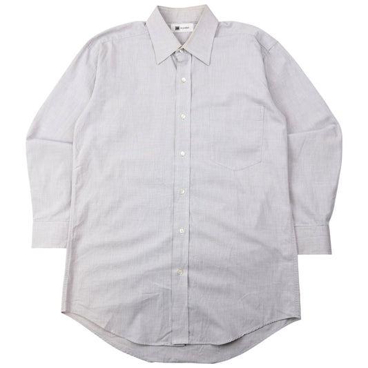 Vintage 90s Issey Miyake Long Sleeve Button Up Shirt Size S | Small, Grey