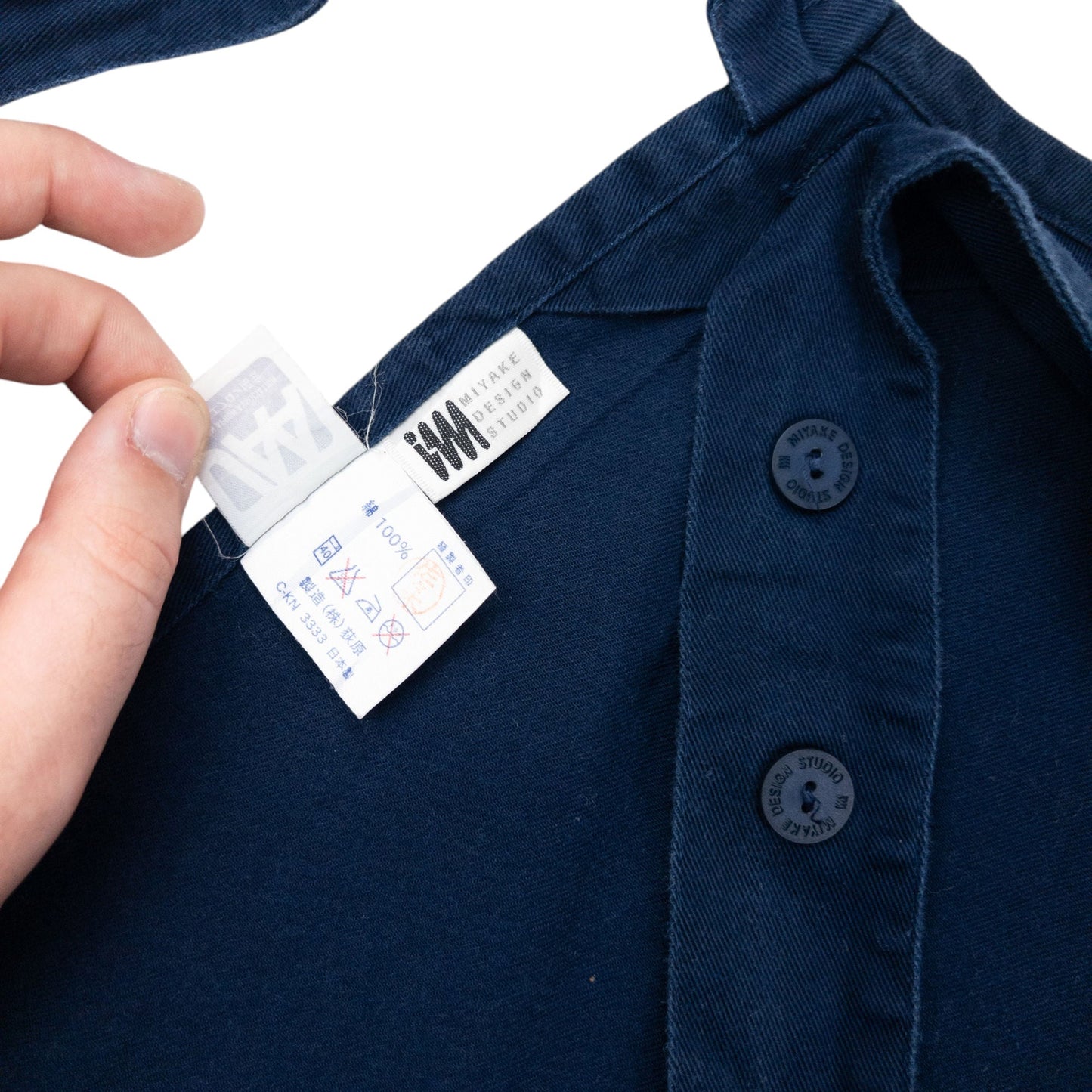 Vintage 90s Issey Miyake Apron | O/S, Navy