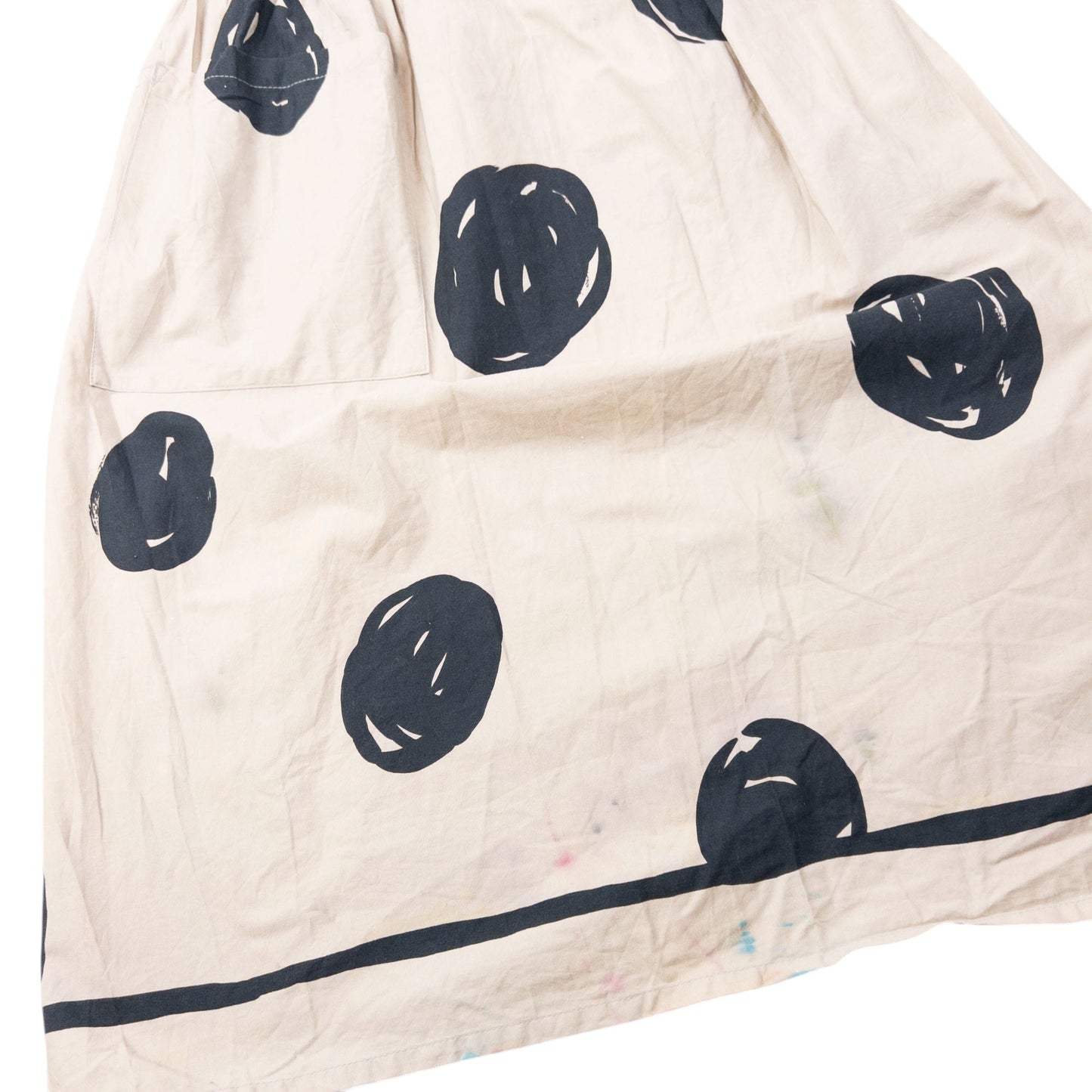 Vintage 90s Issey Miyake Apron | O/S, Beige