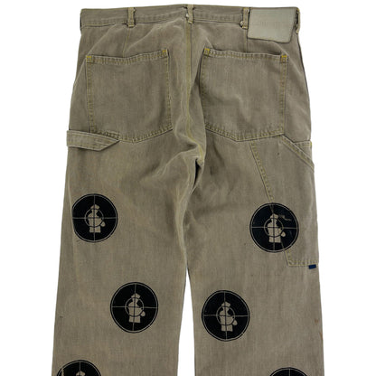 Vintage Public Enemy Graphic Trousers Size W32