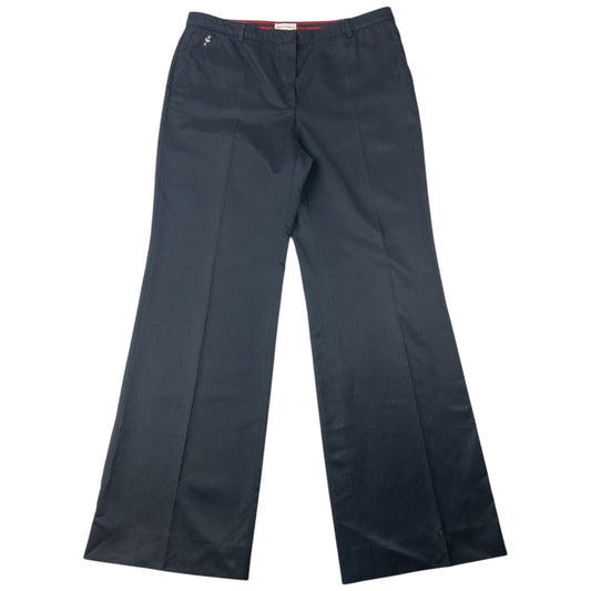 Vintage 90s Emporio Armani Wide Leg Trousers Size W31 | W31, Black