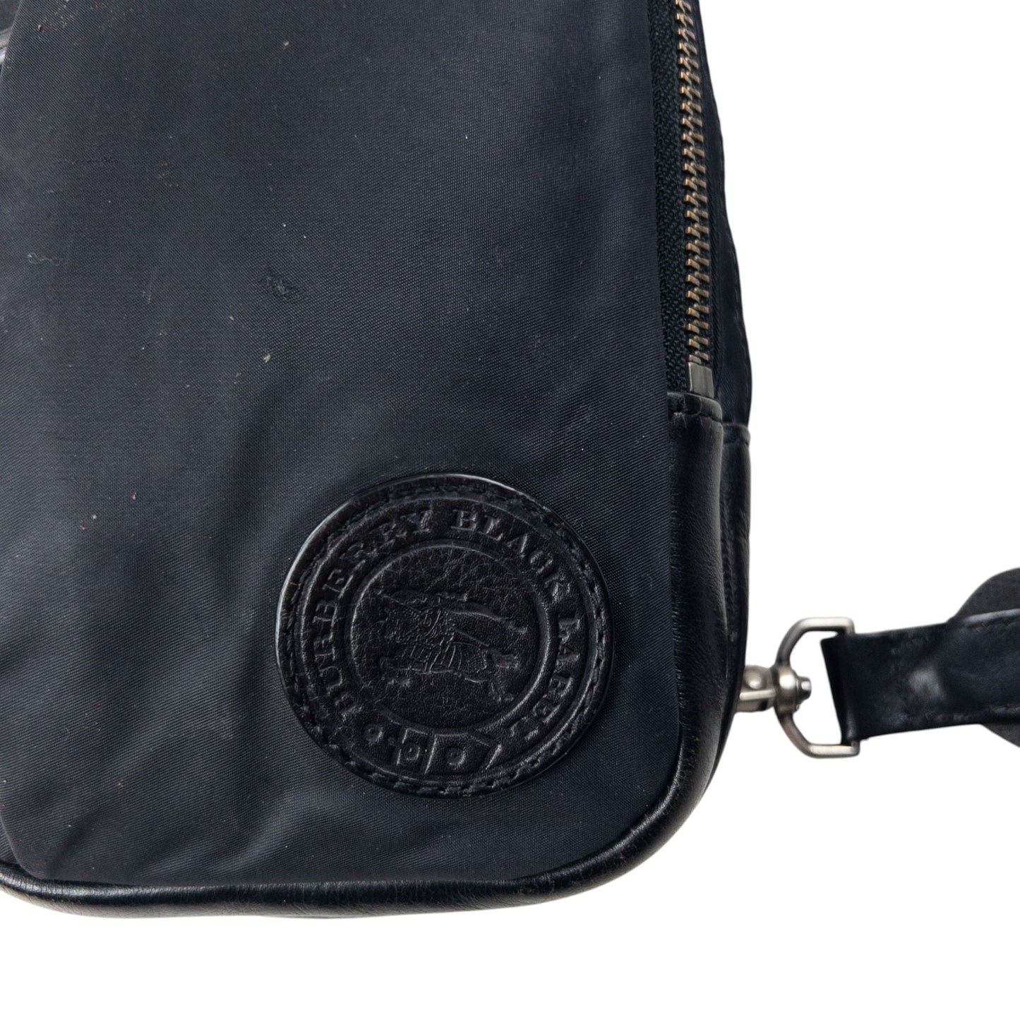 Vintage 2000s Burberry Black Label Sling Bag | O/S, Black