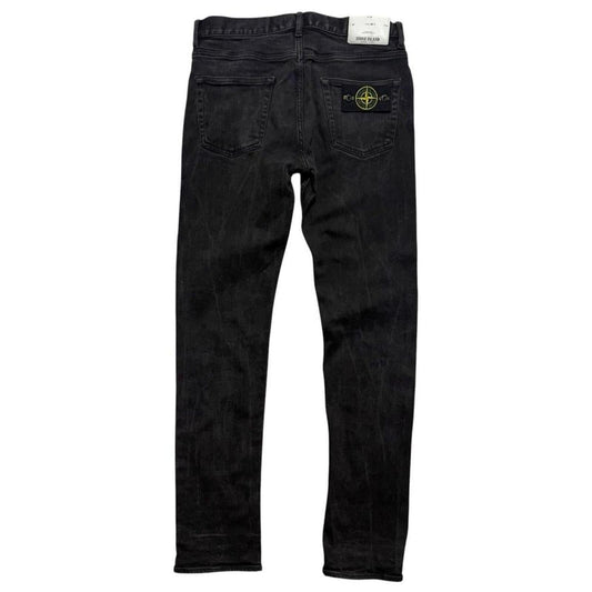 Stone Island Denim Jeans | W30, Black