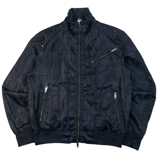 Vintage Burberry Brit Nova Check Jacket Size L | Large, Navy