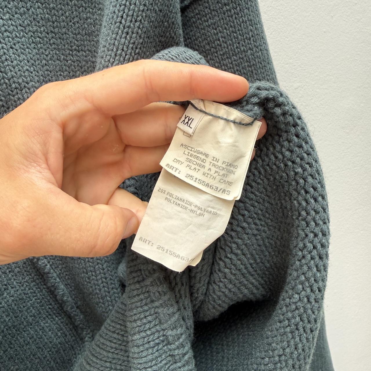 1996 Stone Island Knit Jumper (XXL) | XXL, Dark Teal